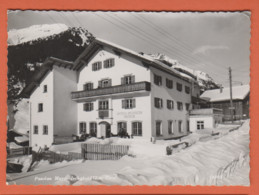 AUTRICHE - PENSION MEYER ISCHGL - HÔTEL/PENSION MEYER - CPM Dentelée Grand Format En Noir Et Blanc - Ischgl