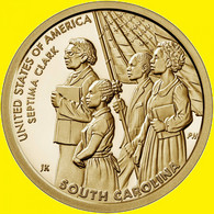 USA 1 Dollar 2020 P, Innovation-South Carolina - Educator And Civil Rights Activist Septima Poinsette Clark, KM#718, Unc - 2000-…: Sacagawea