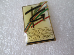 PIN'S    CONSEIL GENERAL DE TARN ET GARONNE - Administrations