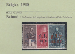 Belgien-Briefmarken Ungebraucht * 1937 - Unused Stamps