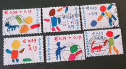 Nederland - NVPH - 2114a T/m 2114f - 2002 - Gebruikt - Cancelled - Kinderzegels - Complete Serie - Usati