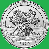 USA Quarter 1/4 Dollar 2020 D, Salt River Bay - U.S. Virgin Islands, KM#721, Unc - 2010-...: National Parks