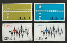 IRLANDE    Europa 1971 Et 1972   N° Y&T  267, 268, 278 Et 279  ** - Neufs