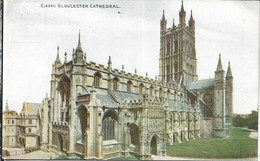 GLOUCESTER, Cathedral (Publisher - Photochrom Co - Celesque Series) Early 1900's Unused - Gloucester