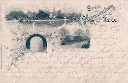 Gruss Aus Hermannsburg In Der Haide. Das Alte Missionshaus. 1897. - Bergen