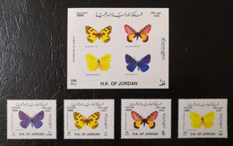 Jordan - Butterflies Of Jordan 1993 (MNH) - Jordan
