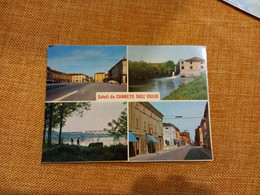 CARTOLINA SALUTI DA CANNETO SULL'OGLIO   VEDUTINE- (MN) NUOVA NON VIAGGIATA - Monza