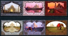 ONU Genève 2014 - Patrimoine Mondial Inde Taj Mahal - 6 Timbres Détachés De Carnet De Prestige ** MNH PF - Neufs