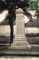 N°86582 -cpa Champs -le Monument Aux Morts- - Champs Sur Yonne