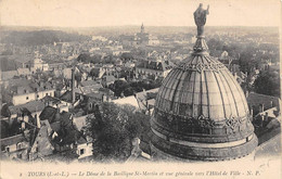 Tours       37         Le Dôme De La Basilique  St Martin    NP 2  (voir Scan) - Tours