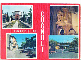 Saluti Da CUGNOLI (Italie,), 4 Vues - Pescara