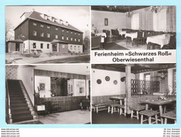 DDR - S/W - Oberwiesenthal /Erzgeb. - Mehrbild - Ferienheim "Schwarzes Roß" -- AK Postcard Cover (2 Scan)(9248AK) - Non Classificati