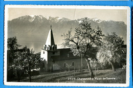 PRO137, Chardonne Près Vevey Et Les Alpes De Savoie, 2526, Circulée 1941 - Chardonne