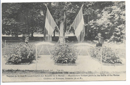 CPA MILITARIA  GUERRE De 1914 Tombes De Soldats Ecossais Tombés à La Bataille De La Marne Château De Péreuse  Jouarre 77 - Guerre 1914-18