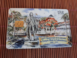 Mauritius Phonecard Used Only 30.000 EX Made Rare ! - Mauritius