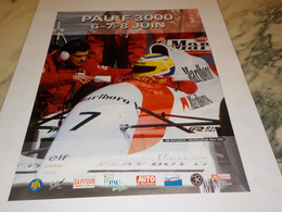 ANCIENNE PUBLICITE F 3000 PAU  1992 - Sonstige & Ohne Zuordnung