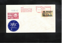 Canada 1975 Space / Raumfahrt  Satellite GEOS - C Interesting Cover - Nordamerika