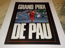 ANCIENNE PUBLICITE GRAND PRIX DE  PAU  1990 - Autres & Non Classés