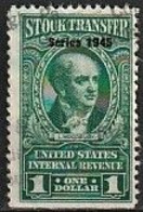 Revenues / Fiscaux - Documentary, Internal Revenue / Series 1945 -|- United States - Revenues