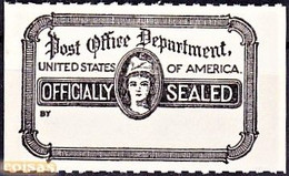 Post Office Departtment - Officially Sealed -|- United States - Service