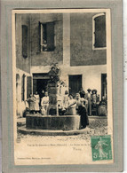 CPA - (34) SAINT-GERVAIS-sur-MARE - Aspect De La Fontaine De La Place En 1908 - Other Municipalities