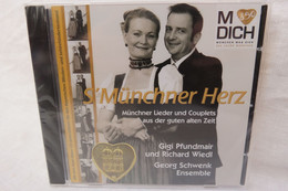 CD "S'Münchner Herz" Münchner Lieder Und Couplets Aus Der Guten Alten Zeit (neu Und Original Eingeschweißt) - Altri - Musica Tedesca