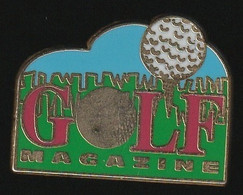 72962-Pin's.magazine Golf.Presse.signé Coinderoux Corner. - Golf