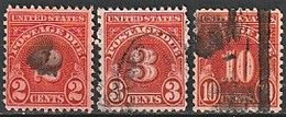 Postage Due -  United States, 1930 - Strafport