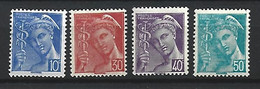 Timbre France En Neuf ** N 546/549 - Unused Stamps