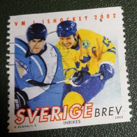 Zweden - 2002 - Michel 2273 - Gebruikt - Cancelled - WK VM IJshockey - Oblitérés