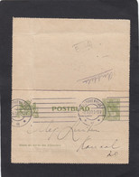 ORTS-KARTENBRIEF AUS DEN HAAG MIT PRIVAT ZUDRUCK,1908. - Postwaardestukken