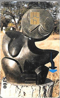 CARTE-PUCE-$100 -12/2001-ZIMBABWE-STATUE-TBE/RARE - Simbabwe