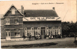 Edeghem Edegem Café De La Station  Restaurant Afspanning   L. Pauss  Edit. G; Bogartz - Edegem