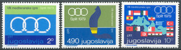 Jugoslawien, 1979, (Mi.Nr.1796/8), Sportspiele Der Mittelmeerländer, Split ** - Unused Stamps