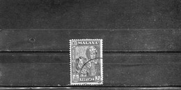 Malaisie Kelantan 1961-62 Yt 95 Série Courante - Kelantan