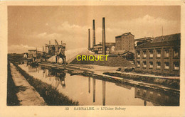 57 Sarralbe, L'Usine Solvay - Sarralbe