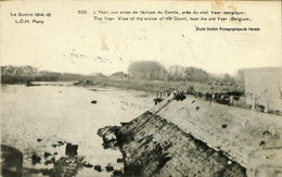 036 193 - CPA -  Belgique - Militaria - La Guerre 1914-16 - L'Yser - Vue Prise De L'écluse Du Comte - Nieuwpoort