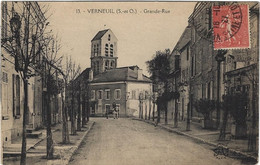78  Verneuil Sur Seine    -  Grande Rue - Verneuil Sur Seine