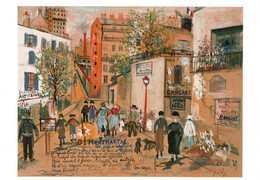 CPM - PARIS Par Les Peintres - Maurice UTRILLO - "O Montmartre" ... - Andere
