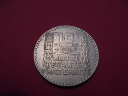 10 FRANCS TURIN 1938 - K. 10 Franchi