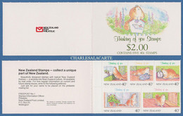 NEW ZEALAND 1991  THINKING OF YOU  CATS  $2   BOOKLET  S.G.SB 55 - Carnets