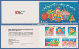 NEW ZEALAND 1991  HAPPY BIRTHDAY  $2   BOOKLET  S.G.SB 54 - Carnets