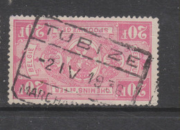 COB 163 Oblitération Centrale TUBIZE Marchandises - 1923-1941