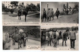 Lot De 8 Cartes Postales Anciennes - 1914 - Non Circulé - Armée Indienne - - Regimientos