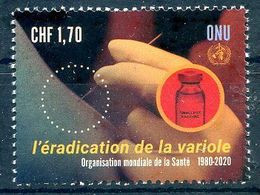 ONU Genève 2020 - OMS WHO Smallpox L'éradication De La Variole ** - Neufs