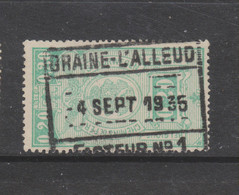 COB 138 Oblitération Centrale BRAINE-L'ALLEUD Facteur 1 - 1923-1941
