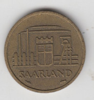 SARRE - 10 FRANKEN 1954 - 10 Francos