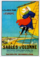 Magnet Frigo : Sables D'Olonne : Deux Casinos Théâtre... (100mm X 70mm) - Tourisme