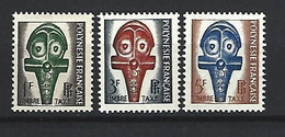 Timbre De Polynésie Française Taxe Neuf ** N 1 / 3 - Postage Due