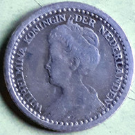 NEDERLAND :  10 CENT 1921 KM 145  MOOIE STAAT SCARCE DATE - 10 Cent